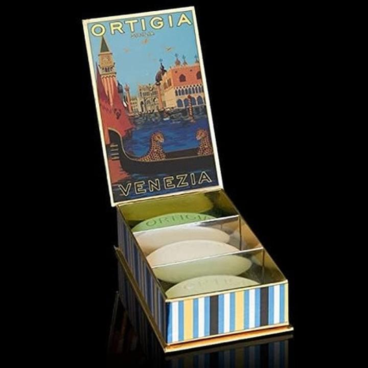 Immagine prodotto Ortigia Sicilia Ortigia Soap Box Venezia 40 Olive (Sapone duro)