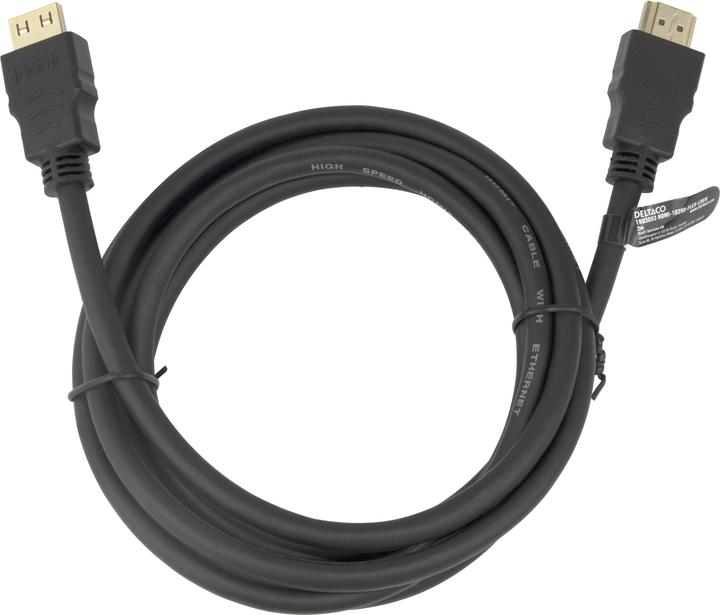 Image du produit Deltaco HDMI-1020D-FLEX-LOCK (2 m)