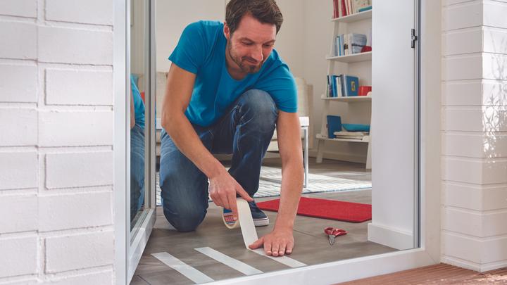 Actual product image tesa 6x REMOVABLE installation tape, double-sided adhesive tape, residue-free removal, pack of six (50 mm)