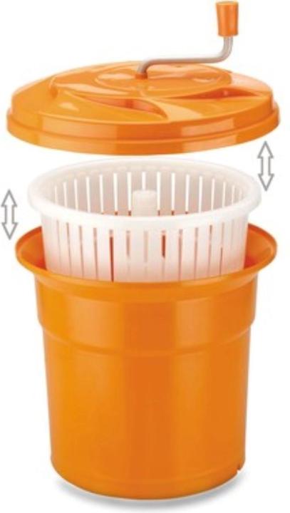 Lacor Salad spinner 12lt D32cm H33cm orange
