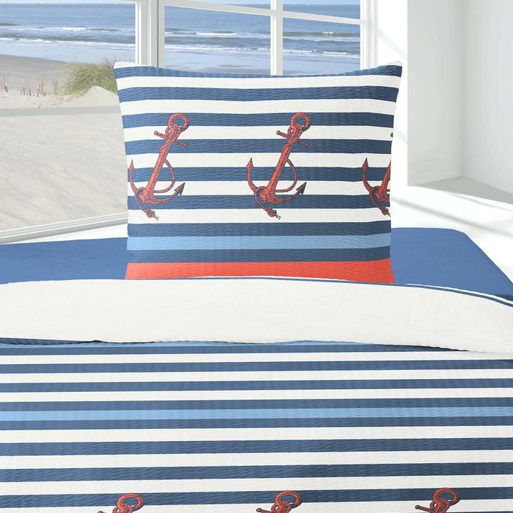 Produktbild Traumschlaf Anker (Bettwäsche Set, 135x200 cm + 80x80 cm)