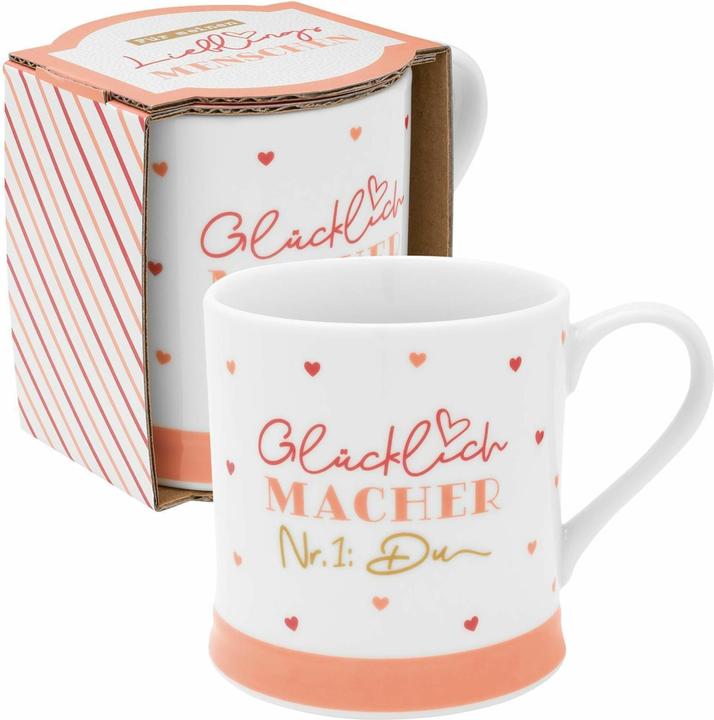 Image du produit Sheepworld Tasse à motif Heureux.48566 (400 ml, 1 x)