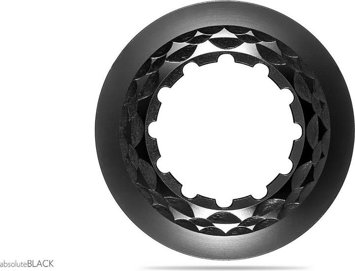 Actual product image AbsoluteBlack CentreLock lockring