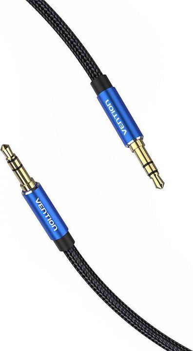 Image du produit Vention BAWLJ 3.5mm 5m Câble audio bleu (5 m, Câble AUX)