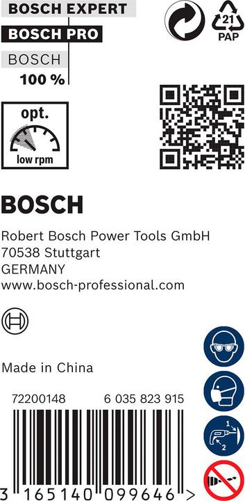 Produktbild Bosch Professional Zubehör PRO Wood Holzspiralbohrer, 14 x 340 x 400 mm (10 mm)