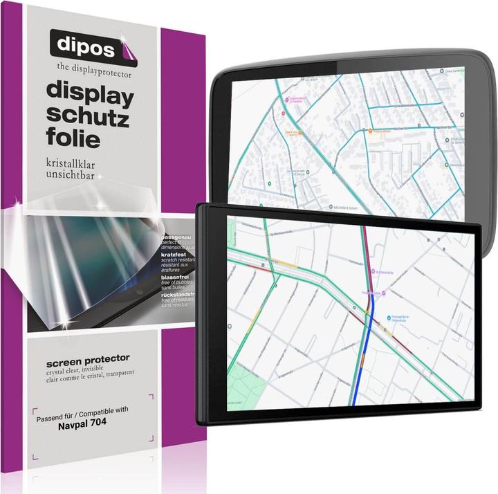 Actual product image Dipos Screen Protector Crystalclear for Navpal 704