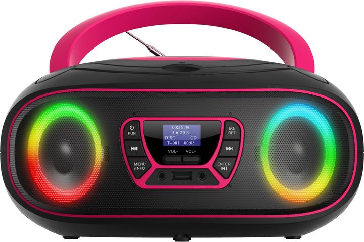 Image du produit Denver TDB-212P (DAB+ DAB, FM, Bluetooth)