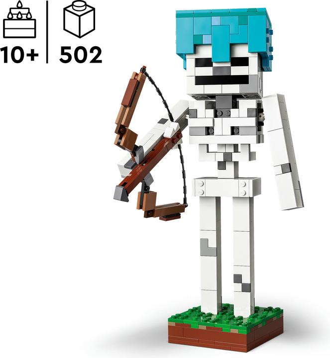 Actual product image LEGO Das Minecraft-Skelett (21594, LEGO Minecraft)
