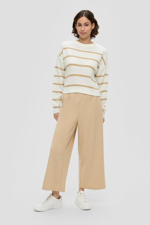 Produktbild s.Oliver Strickpullover Leichter Sommerstrickpullover im Relaxed Fit (XXL)