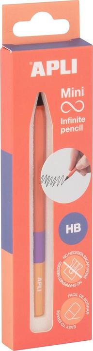 Apli Blister Packung Mini-Endlosstift HB Tricolor (1x)