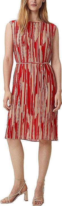 Image du produit Comma Robe Robe en mousseline de soie plissée (34)
