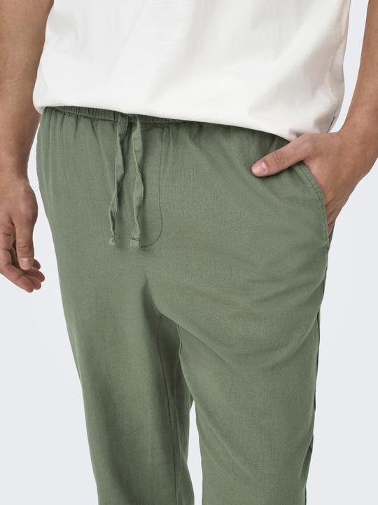 Produktbild Only & Sons Onslinus Crop 0007 Cot Lin Pnt Noos (L)