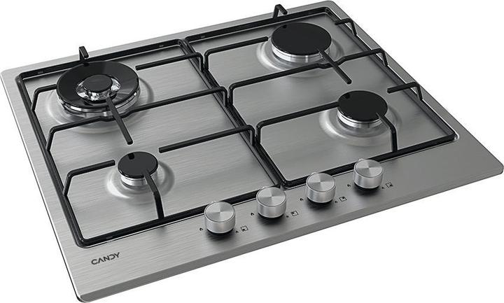 Immagine prodotto Candy CHW6BR4WPX Acciaio inossidabile Da incasso 60 cm Gas 4 Fornello(i) (59.50 cm)