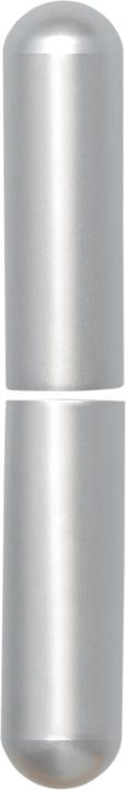 SFS Aufsteckhülse 3-DIM rund Türband ø 20mm H 112mm oben/unten, Alu verchromt matt
