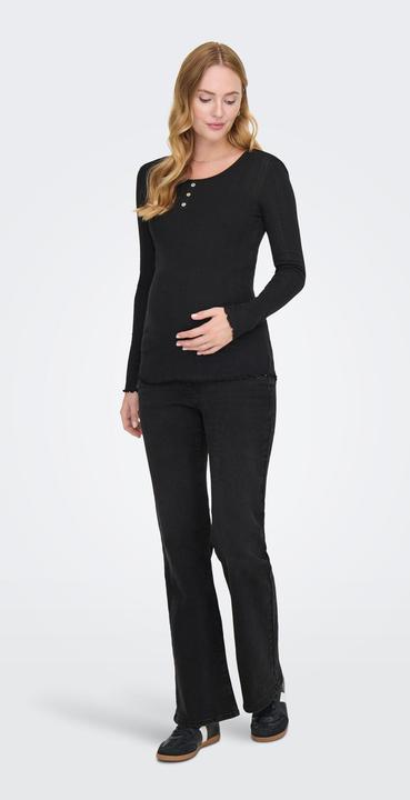 Actual product image Only Maternity OLMLANA Hohe Taille Retro-Fit, ausgestellt Jeans Flared fit jeans (32)
