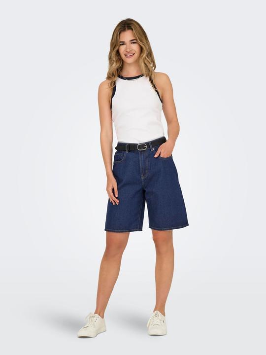 Actual product image Only ONLHOPE Hohe Taille Weiter Beinschnitt Jeans-Shorts Jeans-Shorts (M)