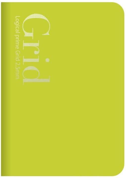 Lamela Notizbuch B6 Logical Prime Grid 2,5 mm grün (B6, Dotted, Soft cover)