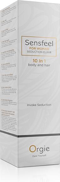 Actual product image Orgie Sensfeel for Woman Pheromone Seduction Elixer 10 in 1 100 ml (100 ml)