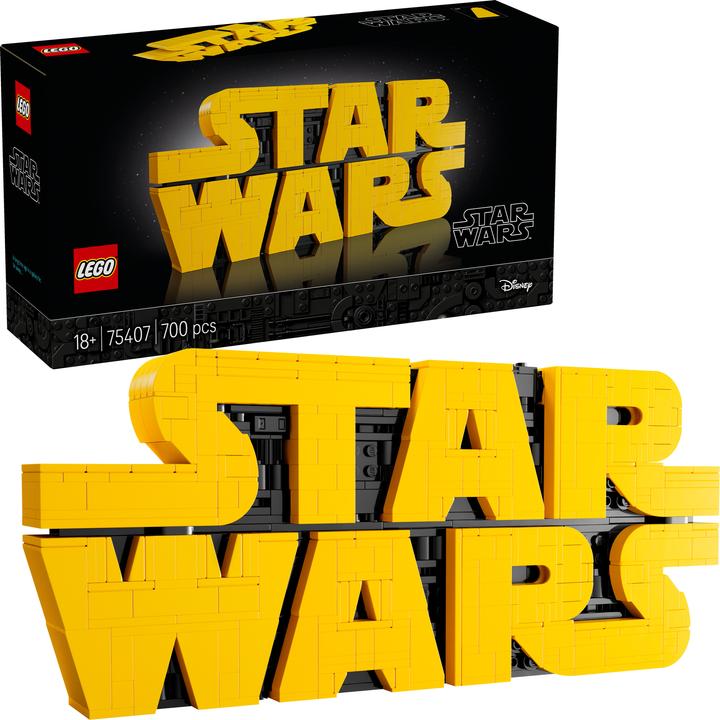 Produktbild LEGO Star Wars™ Logo aus Steinen (75407, LEGO DC)