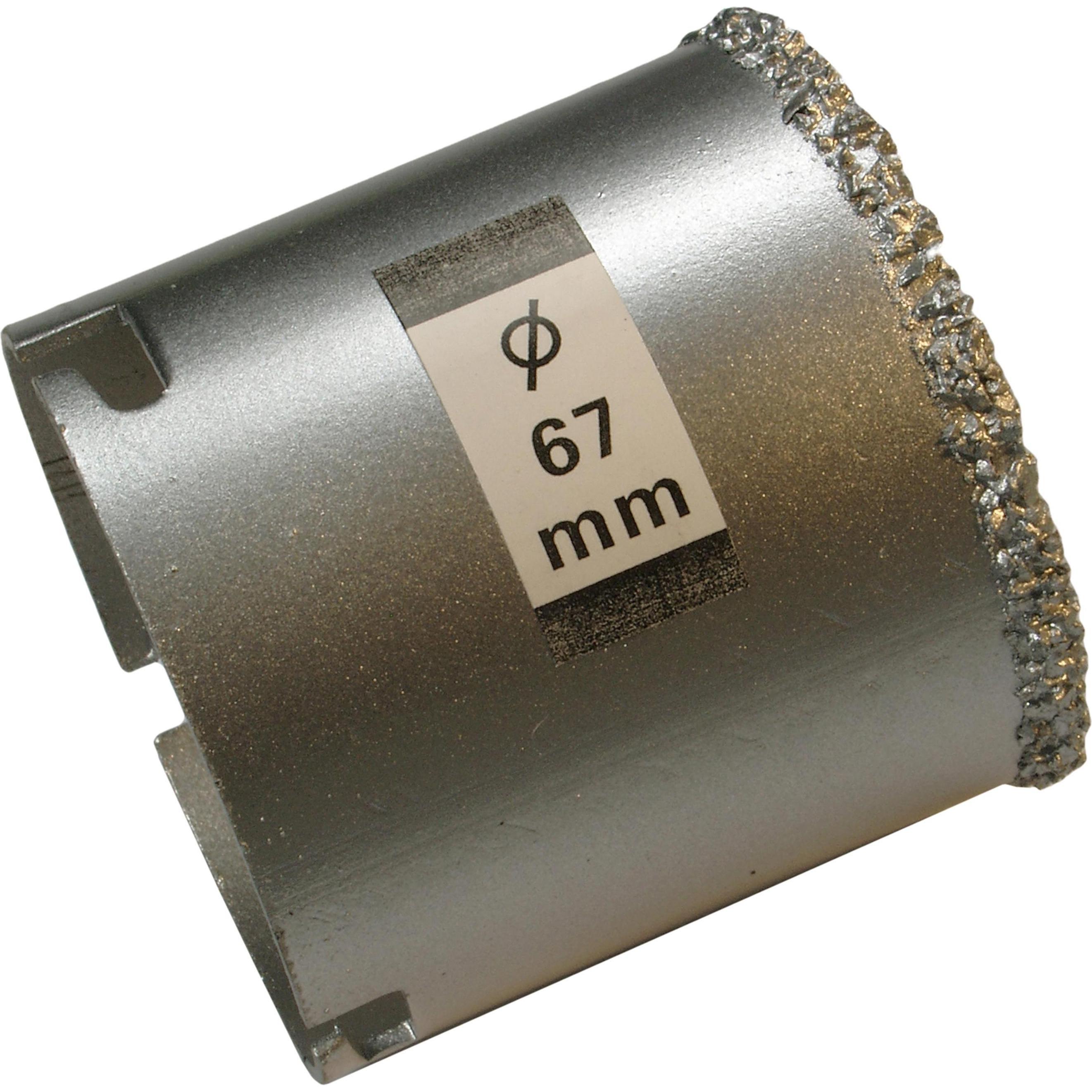 BGS, Bohrereinsatz, Bohrkrone für Fliesenlochbohrer Ø 67 mm (67 Millimeter)