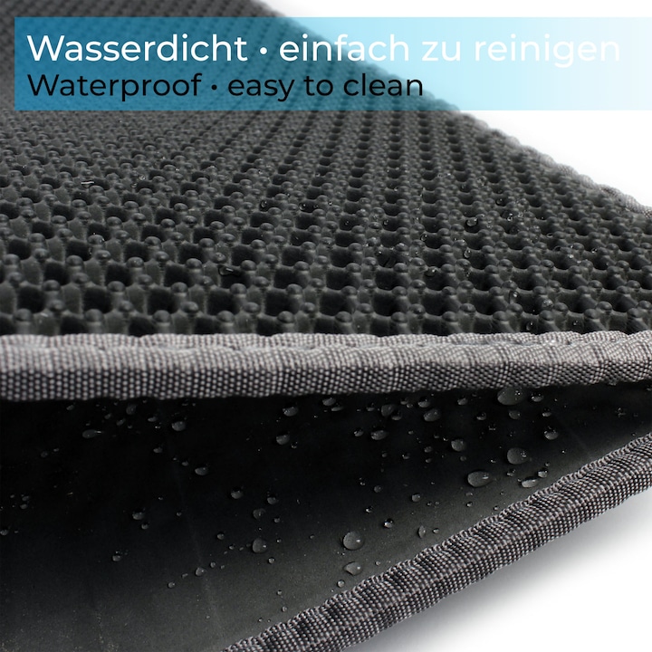 Produktbild Wiltec Fudajo Katzenstreu Matte 76x61cm Katzenklo Unterlage Katzentoilette Auffangmatte