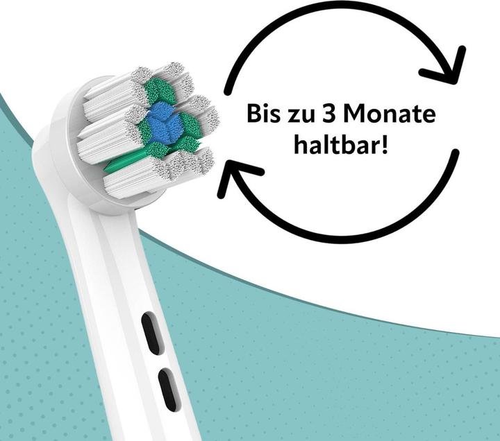 Produktbild Ora-Care Ersatzbürsten mit Polishing Cup kompatibel mit Oral-B 8er Pack (8 x)