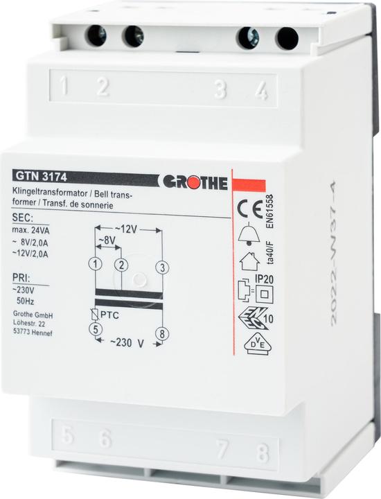 Produktbild Grothe Klingeltransformator