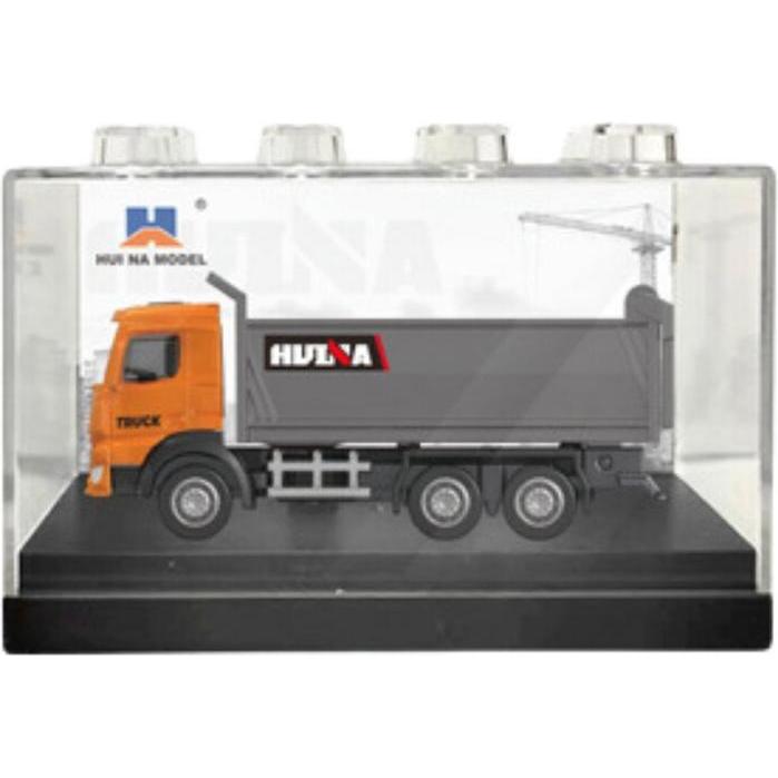 Huina Wywrotka Metalowa Model Kolekcjonerski Pomarańczowa 1:80