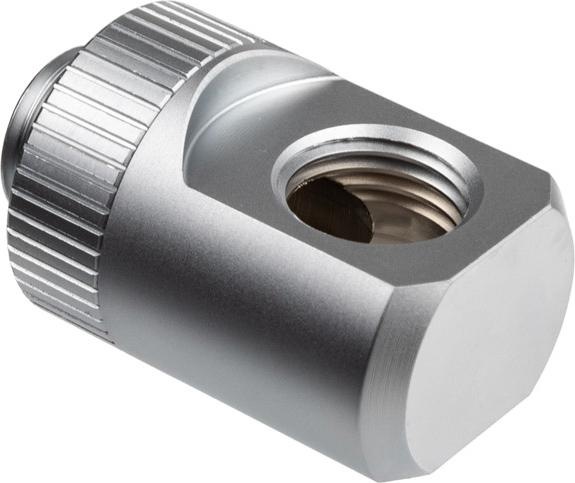 Produktbild EKWB EK-Quantum Torque Adapter T-Splitter G1/4 Zoll AG auf 2x G1/4 Zoll IG - drehbar, Sat