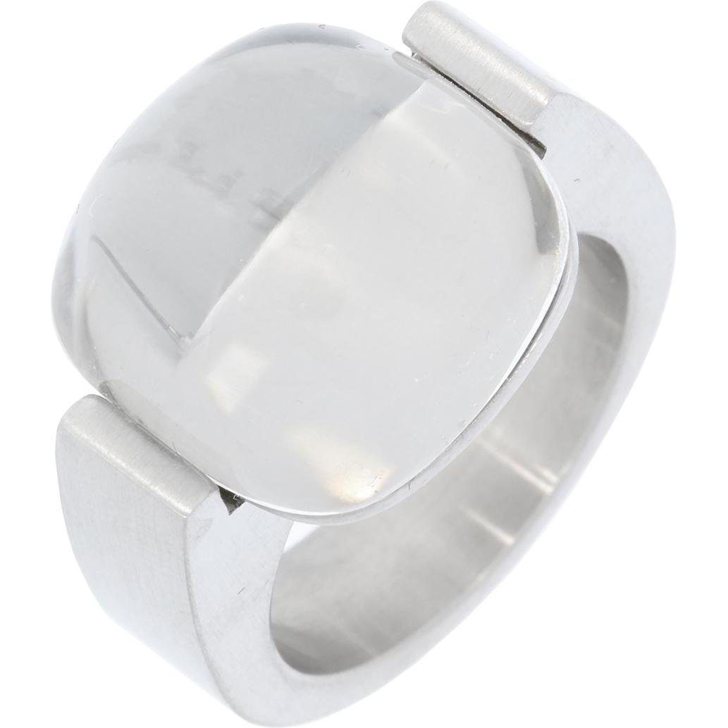 Thumbnail - Xen, Ring, Ring mit 15x15 mm grossen Quarz hell, (52)