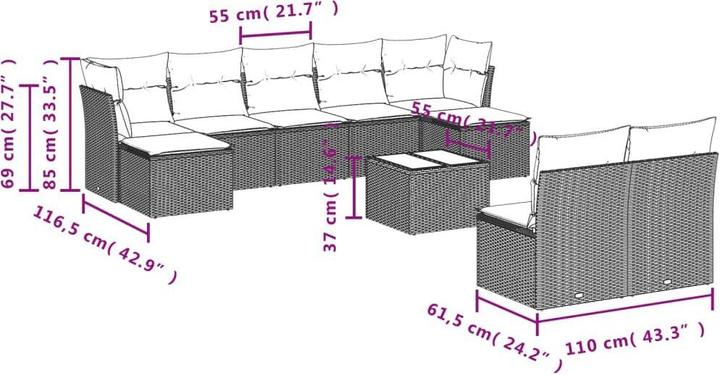 Produktbild vidaXL Armani