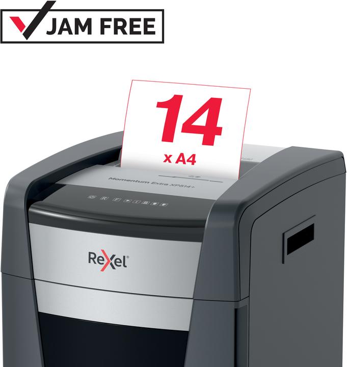 Image du produit Rexel Destructeur de documents Momentum Extra XP514+, 2 x 15 mm