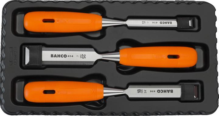 Actual product image Bahco Chisel set for wood 3 pcs (414-S3-EUR) (12 mm)
