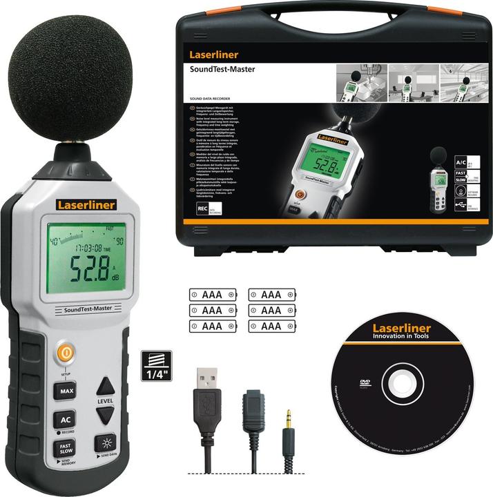 Image du produit Laserliner Appareil de mesure du niveau de bruit du