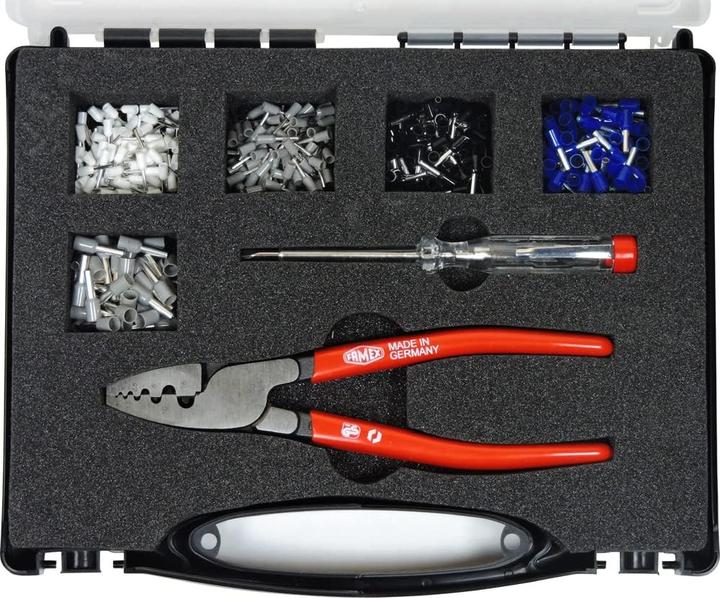 Actual product image Famex Elektriker-Werkzeugkoffer (35 pieces)