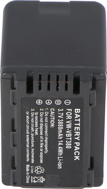 Actual product image AccuCell Akku VW-VBT380 (Camera battery)