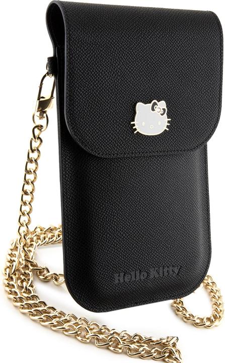 Immagine prodotto Hello Kitty Custodia a tracolla in pelle granulata PU - nero