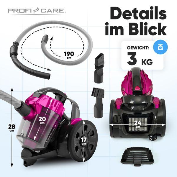 Produktbild Profi-Care Proficare PC-BS 3134 Anthrazit/Pink