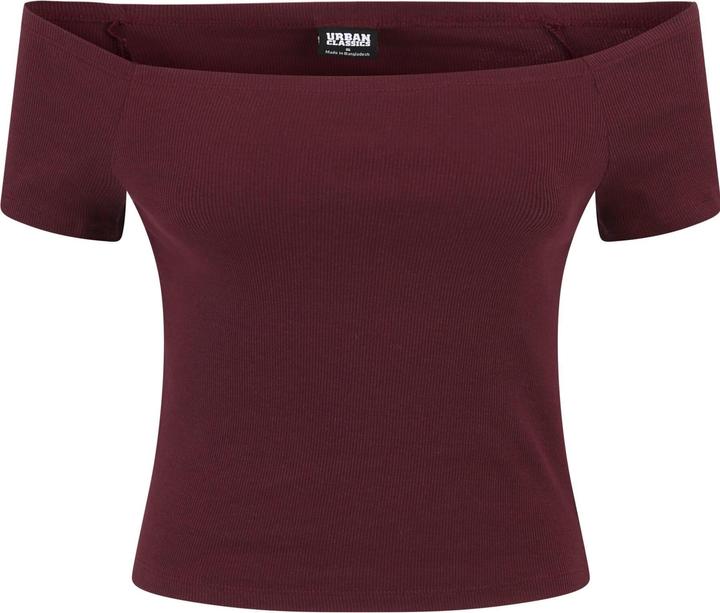 Produktbild Urban Classics Ladies Off Shoulder Rib Tee 2-Pack (XL)