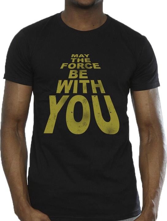 Produktbild Star Wars May The Force Be With You TShirt (4XL)