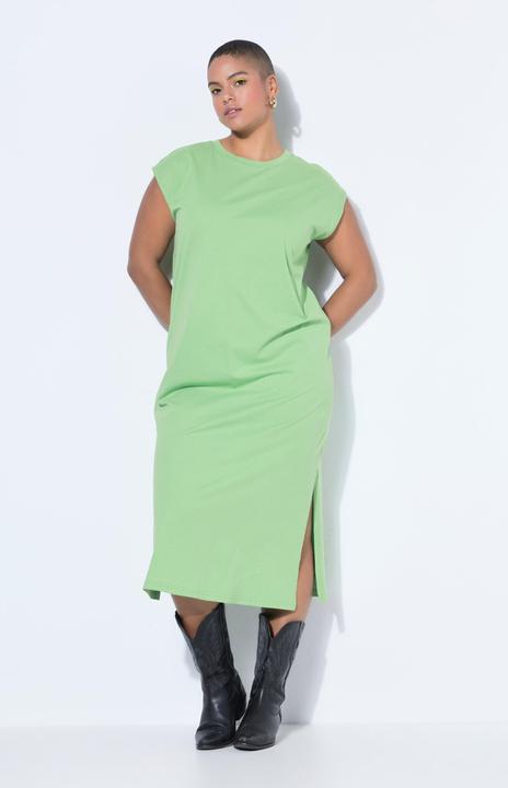 Produktbild Studio Untold Jersey-Midikleid, oversized, ärmellos, Seitenschlitze (50)