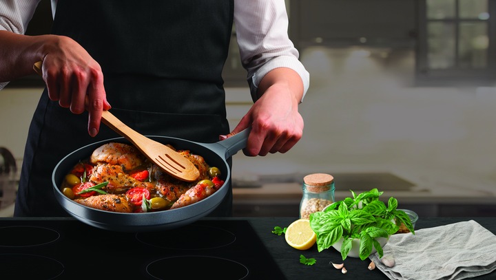 Immagine prodotto Tefal Padella Trattoria Pro 28cm (28 cm, Padella per friggere, Alluminio)