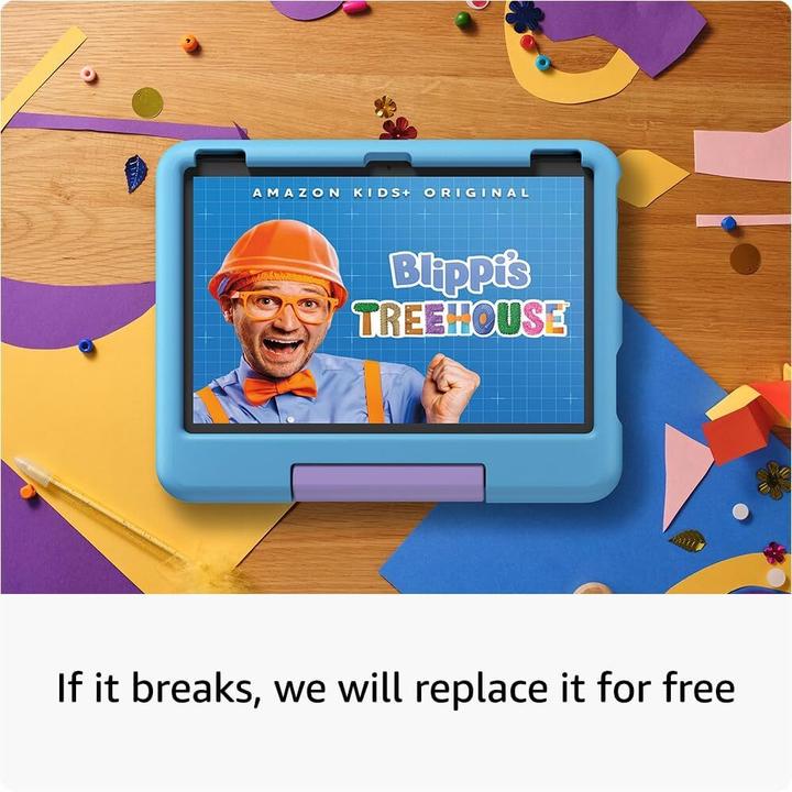 Image du produit Amazon Fire HD10 Kids 13 Gen (10.10", 32 Go, Bleu)