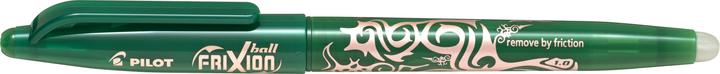 Actual product image Pilot Rollerball FriXion Ball 1.0 0.5mm green bullet tip non-document-proof (Green, 1 x)