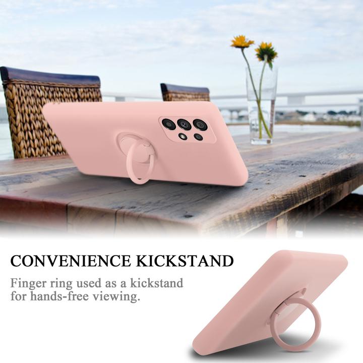 Image du produit Cadorabo TPU Liquid Ring Silicone Case Case pour Samsung Galaxy A73 5G (Samsung Galaxy A73 5G)