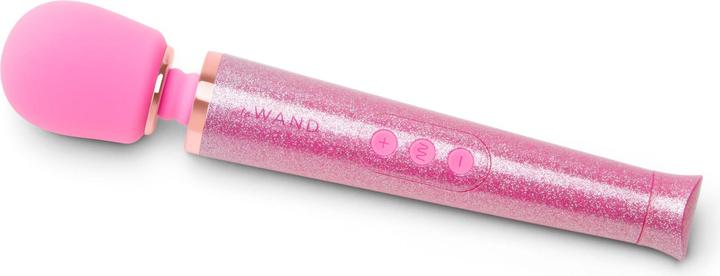 Actual product image Le Wand Petite All That Glimmers Rechargeable Vibrating Massager Pink