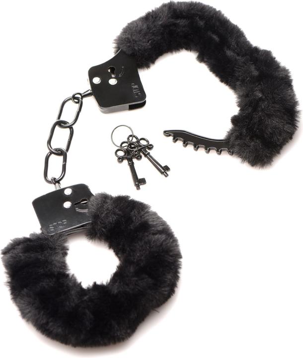 Actual product image Master Series Cuffed in Furry Handcuffs