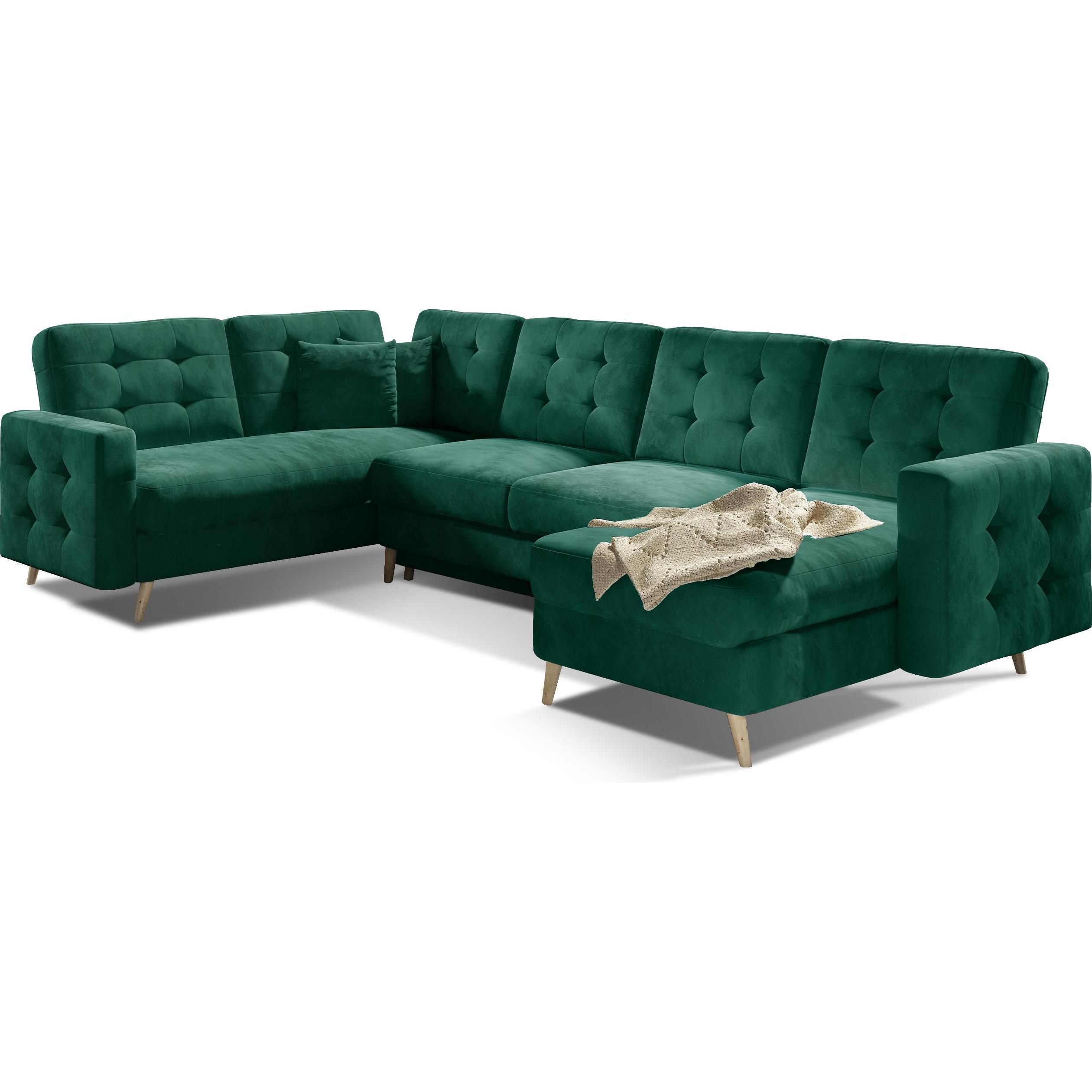 ELTAP, Sofa, Asgard U (Wohnlandschaft, 5-Sitzer, Bettsofa)