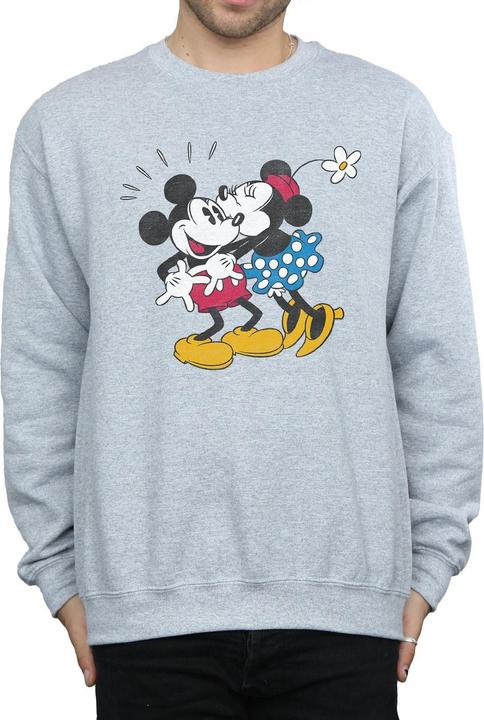 Immagine prodotto Disney Mickey Mouse Mickey And Minnie Kiss Felpa Uomo (M)