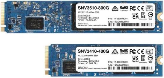 Actual product image Synology SNV3510-400G (400 GB, M.2 22110)
